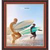 Poster Palooza 20x16 Traditional Cherry Complete Wood Picture Frame with UV Acrylic Plexiglass, Foam Board Backing & Hardware Included view 4