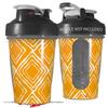 Decal Style Skin Wrap works with Blender Bottle 20oz Wavey Orange (BOTTLE NOT INCLUDED) view 1