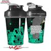Decal Style Skin Wrap works with Blender Bottle 20oz HEX Seafoan Green (BOTTLE NOT INCLUDED) view 2