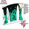 Decal Style Skin Wrap works with Blender Bottle 20oz HEX Seafoan Green (BOTTLE NOT INCLUDED) view 3