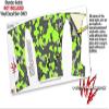 Decal Style Skin Wrap works with Blender Bottle 20oz WraptorCamo Old School Camouflage Camo Lime Green (BOTTLE NOT INCLUDED) view 3