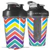 Decal Style Skin Wrap works with Blender Bottle 20oz Zig Zag Colors 04 (BOTTLE NOT INCLUDED) view 1
