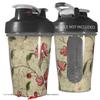 Decal Style Skin Wrap works with Blender Bottle 20oz Flowers and Berries Red (BOTTLE NOT INCLUDED) view 1