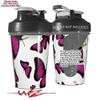 Decal Style Skin Wrap works with Blender Bottle 20oz Butterflies Purple (BOTTLE NOT INCLUDED) view 2