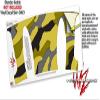 Decal Style Skin Wrap works with Blender Bottle 20oz Camouflage Yellow (BOTTLE NOT INCLUDED) view 3