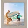 Poster Palooza 18x16 Contemporary Silver Complete Wood Picture Frame with UV Acrylic Plexiglass, Foam Board Backing & Hardware Included view 4