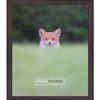 Poster Palooza 24x14 Frame Brown Kingsley Distressed Solid Wood Picture Frame | 0.75 Inch Moulding Width | with UV Acrylic Plexiglass, Foam Board Backing & Hanging Hardware Included view 3