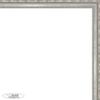 Poster Palooza 18x16 Traditional Silver Complete Wood Picture Frame with UV Acrylic Plexiglass, Foam Board Backing & Hardware Included view 2