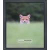 Poster Palooza 28x22 Contemporary Black Complete Wood Picture Frame with UV Acrylic Plexiglass, Foam Board Backing & Hardware Included view 3