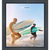 Poster Palooza 28x22 Contemporary Black Complete Wood Picture Frame with UV Acrylic Plexiglass, Foam Board Backing & Hardware Included view 4