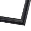 Poster Palooza 25x20 Frame Black Castle Solid Wood Picture Frame | 1.125 Inch Moulding Width | with UV Acrylic Plexiglass, Foam Board Backing & Hanging Hardware Included view 2