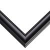 Poster Palooza 25x20 Frame Black Castle Solid Wood Picture Frame | 1.125 Inch Moulding Width | with UV Acrylic Plexiglass, Foam Board Backing & Hanging Hardware Included view 3