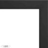 Poster Palooza 30x24 Contemporary Black Complete Wood Picture Frame with UV Acrylic Plexiglass, Foam Board Backing & Hardware Included view 2