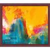 Poster Palooza 28x22 Traditional Mahogany Complete Wood Picture Frame with UV Acrylic Plexiglass, Foam Board Backing & Hardware Included view 1