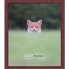 Poster Palooza 28x22 Traditional Mahogany Complete Wood Picture Frame with UV Acrylic Plexiglass, Foam Board Backing & Hardware Included view 3