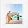 30x24 Traditional White Complete Wood Picture Frame with UV Acrylic Plexiglass, Foam Board Backing & Hardware Included view 4