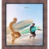 Poster Palooza 23x15 Traditional Walnut Complete Wood Picture Frame with UV Acrylic Plexiglass, Foam Board Backing & Hardware Included view 4