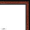 Poster Palooza 30x26 Traditional Walnut Complete Wood Picture Frame with UV Acrylic Plexiglass, Foam Board Backing & Hardware Included view 1