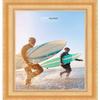 Poster Palooza 25x19 Traditional Gold Complete Wood Picture Frame with UV Acrylic Plexiglass, Foam Board Backing & Hardware Included view 4