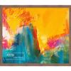 Poster Palooza 36x28 Traditional Pewter Complete Wood Picture Frame with UV Acrylic Plexiglass, Foam Board Backing & Hardware Included view 1