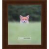 Poster Palooza 14x8.5 Traditional Mahogany Complete Wood Picture Frame with UV Acrylic Plexiglass, Foam Board Backing & Hardware Included view 3