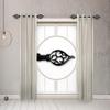 RUDI 1" Elly Side Curtain Rod, 12-20 inch (Set of 2), Black view 1