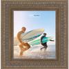 Poster Palooza 10x8 Ornate Pewter Complete Wood Picture Frame with UV Acrylic Plexiglass, Foam Board Backing & Hardware Included view 4