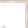 Poster Palooza 6x5 Contemporary Antique Silver Complete Wood Picture Frame with UV Acrylic Plexiglass, Foam Board Backing & Hardware Included - 6x5 Inch Frame view 2