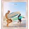 Poster Palooza 6x5 Contemporary Antique Silver Complete Wood Picture Frame with UV Acrylic Plexiglass, Foam Board Backing & Hardware Included - 6x5 Inch Frame view 4