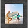 Poster Palooza 14x8 Ornate Black Complete Wood Picture Frame with UV Acrylic Plexiglass, Foam Board Backing & Hardware Included view 4