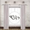 RUDI 1" Max Side Curtain Rod, 12-20 inch (Set of 2), Satin Nickel view 3