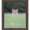 Poster Palooza 10x6 Traditional Mahogany Complete Wood Picture Frame with UV Acrylic Plexiglass, Foam Board Backing & Hardware Included view 3