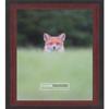 Poster Palooza 18x8 Traditional Cherry Complete Wood Picture Frame with UV Acrylic Plexiglass, Foam Board Backing & Hardware Included view 3