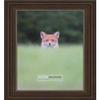 Poster Palooza 13x9.5 Contemporary Bronze Complete Wood Picture Frame with UV Acrylic Plexiglass, Foam Board Backing & Hardware Included view 3