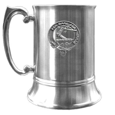 Alexander Scottish Clan Crest Badge Tankard