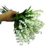 24PCS Artificial Lily of The Valley Flowers Plastic Flower for Outdoor Bridal Wedding Bouquet Home Garden Party Wedding Decoration view 4
