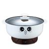 4-in-1 Multifunction Electric Skillet with Lid Nonstick Stainless Steel Small Electric Stockpot Hot Pot Skillet Noodles Rice Cooker Steamed Egg Soup Porridge Fried Cooking 110V (3.2L, Electric Skillet) view 1