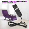 GOTOTOP 5Pin Lift Chair Remote 2 Button Recliner Remote Control 5 Pins Connector Hand Control for Lift Chairs Electric Recliner view 3