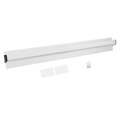 Slide Ticket Rack Aluminum Alloy Bill Folder Wall-Mounted Slide Check Racks Professional Receipt Hanging Rack, 20'' Silver