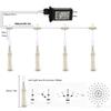 Dreamworth 4 Pack 480 LED Firework Copper Wire Lights, Fairy Twinkle Lights Plug in String Lights 8 Modes Waterproof Starburst Lights for Christmas, Birthday, Bedroom, Corridor Patio, Garden, Wedding view 2