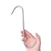 Alele Heavy Duty S-Hooks 10" Stainless Steel Meat Hooks for Butchering4 Pack (10inch 8mm 4p) view 1