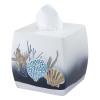 Avanti Linens  Bathroom Accessory, Resin Countertop Accessories, Oceanscape Inspired Bathroom Decor (Blue Lagoon Collection) view 2