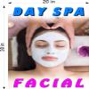 Facial IV Day Spa Salon Sign Advertising Marketing Dcor Vertical (Perforated 70/30 See-Through Window Vinyl Sign [Outdoors], 30H x 20W) view 2