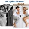 FeelAtHome Bed Bridge Twin (XL) to King Converter Kit, Twin to King Mattress Bridge with Bed Connector Strap, Splits King Gap Filler for Adjustable Bed (10 Inch Wide) view 3