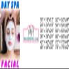 Facial IV Day Spa Salon Sign Advertising Marketing Dcor Vertical (Wallpaper Fabric Poster Decal with Adhesive Backing [Indoors], 36") view 1