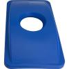 Genuine Joe 23-Gal Recycling Bin Round Cutout Lid view 1