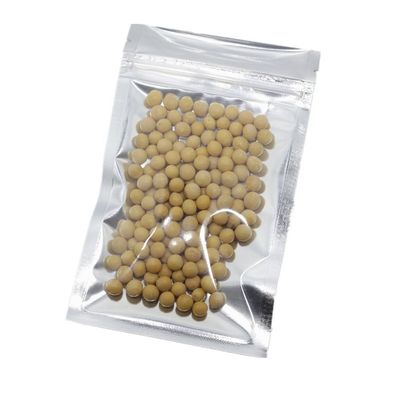 PABCK 100 Pack Clear Front Foil Pouch Resealable Mylar Bags 2.8x5.1 inch