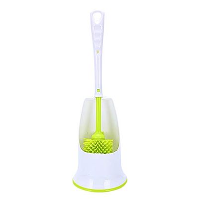 Toilet Brush Double-Sided Soft Nano Brush Bathroom Toilet Brush Cleaning Tool