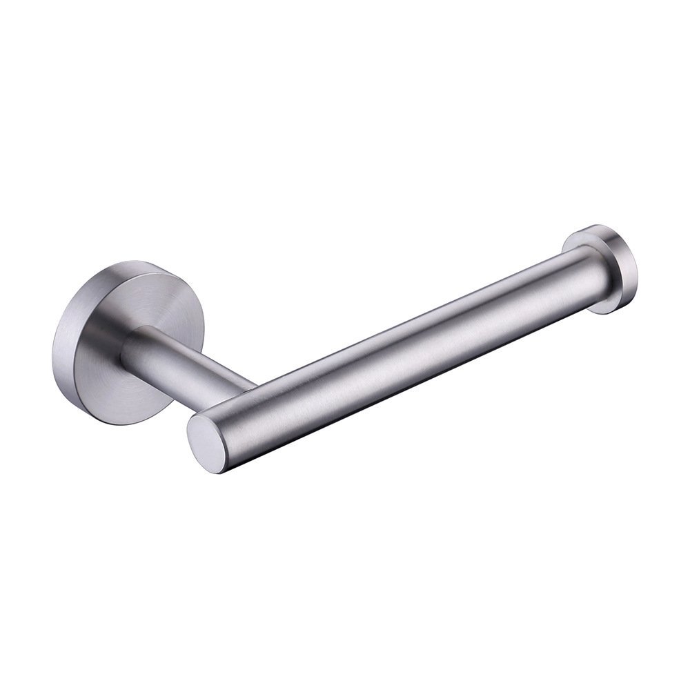 Toilet Paper Holder 304 Stainless Steel Roll Holder for Bathroom Bathroom Hotel Kitchen Punching Nail-Free Optional,Brushedfreepunching