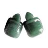 Gemgogo 2 Pcs Natural Green Aventurine Crystals and Healing Stones,Pocket Carved Tortoise Decor Animal Figurine 1.5 Inches Room Decor Gemstone view 1